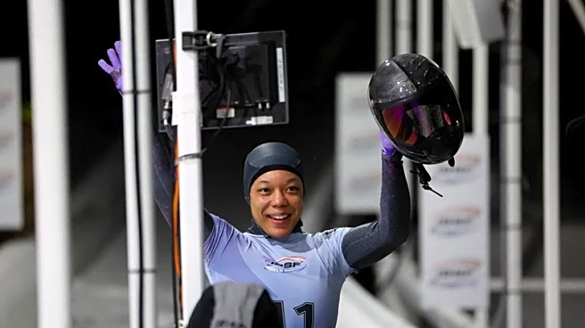 Olympics-Mystique Ro adds sheen to Americans' golden hopes in skeleton