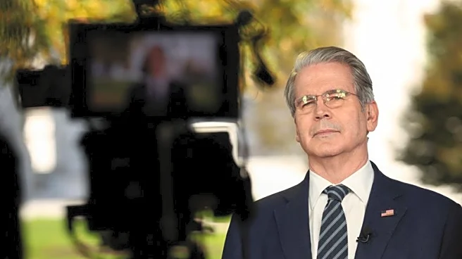 US Treasury's Bessent says Fed's language shows they are 'stuck in the past'