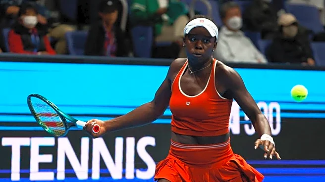 WTA roundup: Victoria Mboko rallies in Hong Kong