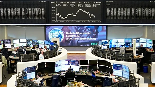 European shares tick lower after mixed results, inflation data on tap