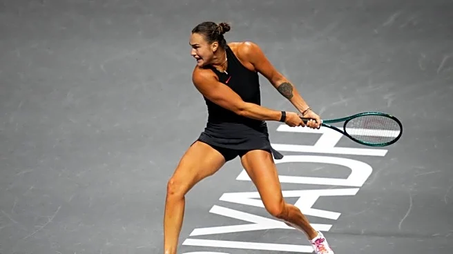 Tennis-Sabalenka targets first WTA Finals title as stars collide in Riyadh