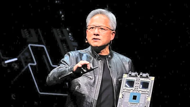 Nvidia CEO hopes Blackwell chips can be sold in China but says decision up to Trump