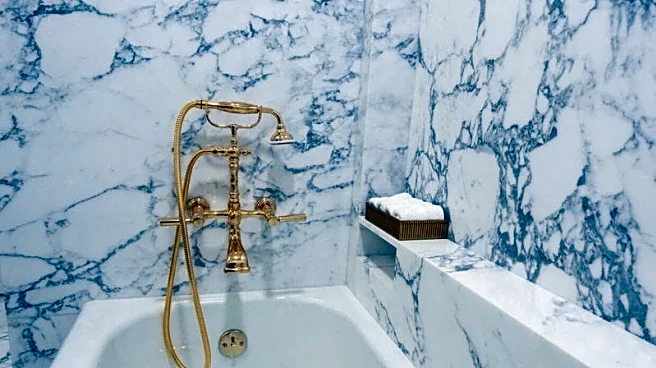 Trump unveils renovated Lincoln bathroom after East Wing demolition