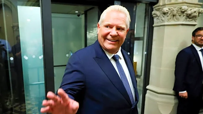 Ontario's Doug Ford leads Canadian patriotism push ahead of decisive World Series game
