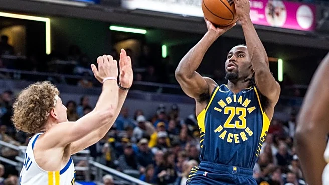 NBA roundup: Pacers upend Warriors in 1st win of season