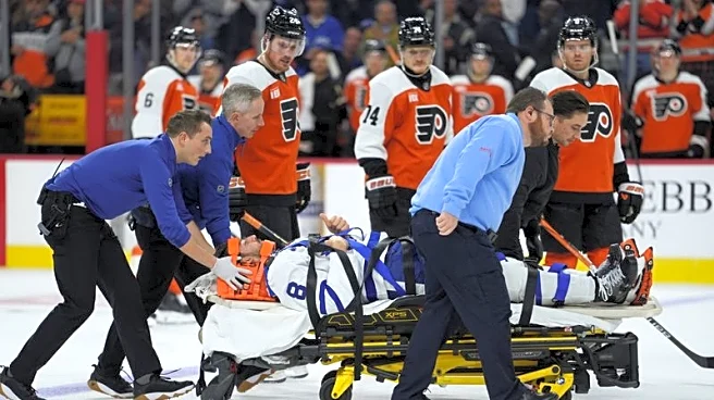 NHL roundup: Leafs top Flyers but D Chris Tanev leaves by stretcher