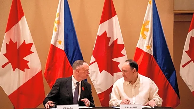 Philippines, Canada sign pact on troops to deepen defence ties