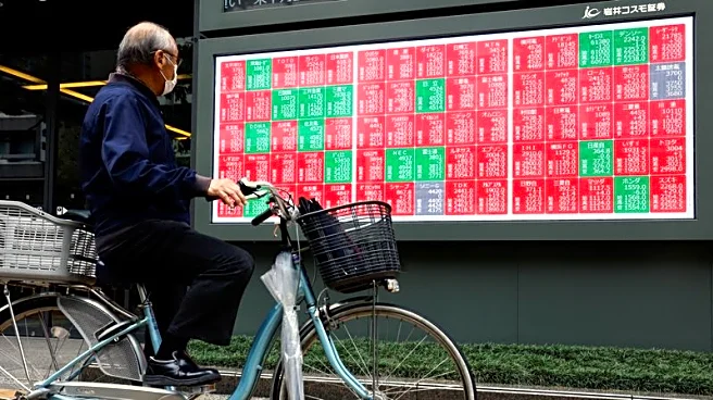 Asian markets post sharpest selloff in seven months as AI-led rally pauses