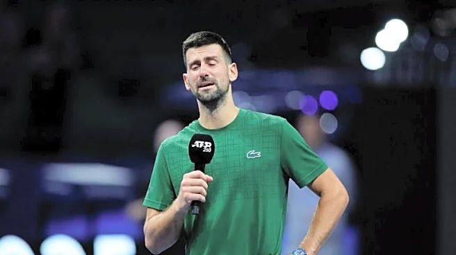 Tennis-Djokovic in tears after tribute to late coach Pilic in Athens