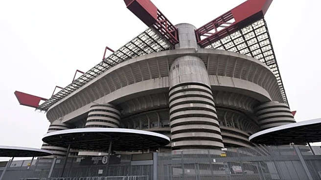 Soccer-AC Milan and Inter complete acquisition of San Siro for new stadium project
