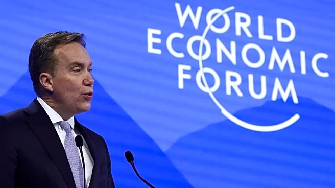 World Economic Forum chief warns of three possible 'bubbles' in global economy
