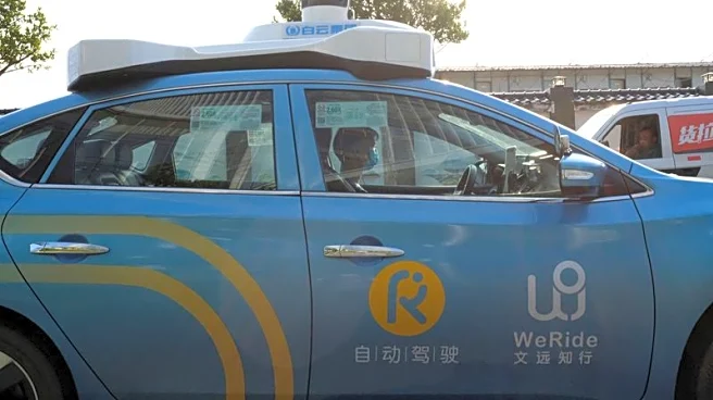 Chinese autonomous driving firms Pony Ai and WeRide slide in Hong Kong trading debut