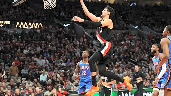 NBA roundup: Blazers hand Thunder first loss of season