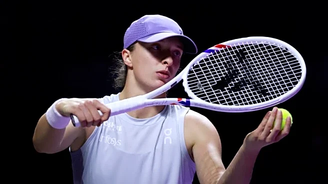 Tennis-Swiatek decries 'karma' after WTA Finals exit despite feeling in top shape