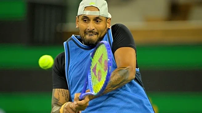 Tennis-Kyrgios hoping to turn the page on knee injury after sudden improvement