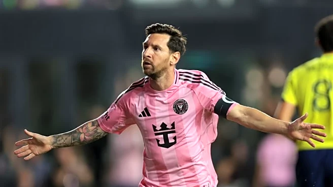 Lionel Messi scores twice, Inter Miami advances past Nashville