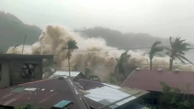 Two dead, one million evacuated as Typhoon Fung-wong slams into the Philippines