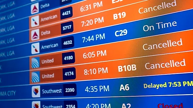 Airlines cancel more than 1,500 US flights on Monday as shutdown persists