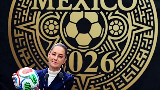 Soccer-Mexican President Sheinbaum to give prime World Cup ticket to young girl