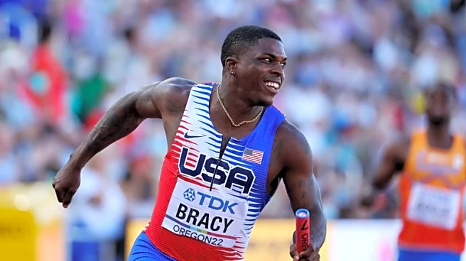 Athletics-US sprinter Bracy accepts 45-month sanction for doping violations