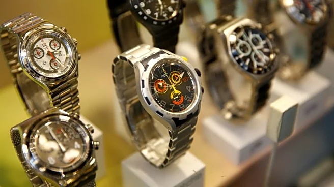 Swiss watchmakers rise on optimism over possible reduction in Trump tariffs