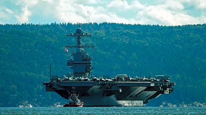 US aircraft carrier moves into Latin America region, escalating Venezuela tensions
