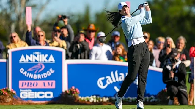 Caitlin Clark enjoys 'powerful' pro-am round with Nelly Korda