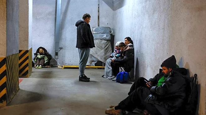 Drone, missile attack on Kyiv injures 11, damages buildings