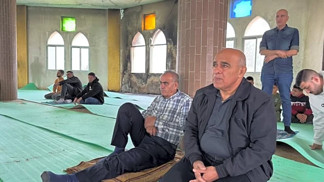 Palestinians return for prayers in West Bank mosque after settler attack