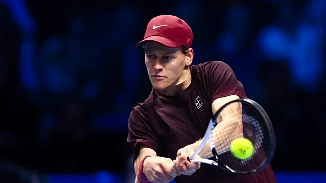 Tennis-Sinner extends unbeaten run with ATP Finals win over Shelton