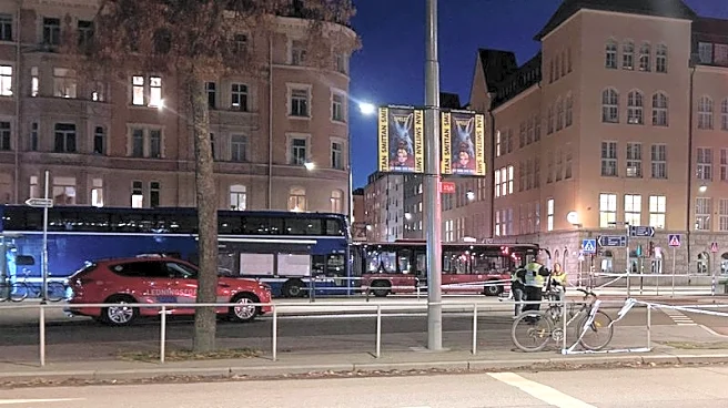 Several people killed as bus crashes into stop in Stockholm, police say
