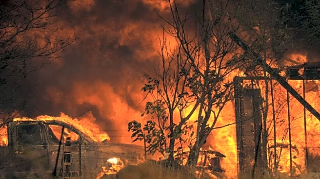 As California wildfire rages, Los Angeles threatened with floods, mudslides