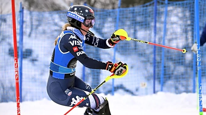 Alpine skiing-Super Shiffrin blasts to slalom victory in Levi