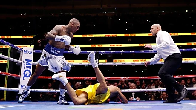 Boxing-Benn puts on middleweight masterclass in rematch win over Eubank Jr