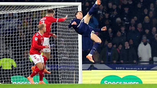Soccer-Scotland beat Denmark 4-2 in thriller to reach World Cup