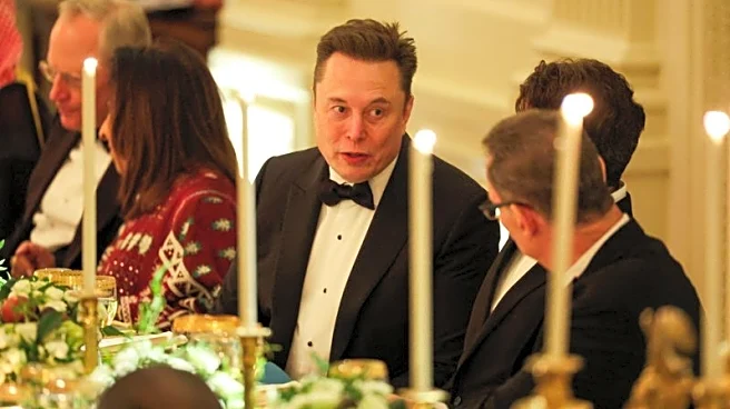 Elon Musk attends Trump's dinner with Saudi crown prince
