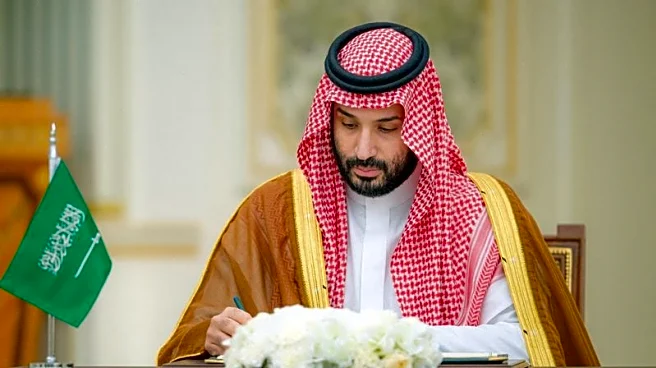 Saudi crown prince seeks to burnish image with Corporate America's top executives 