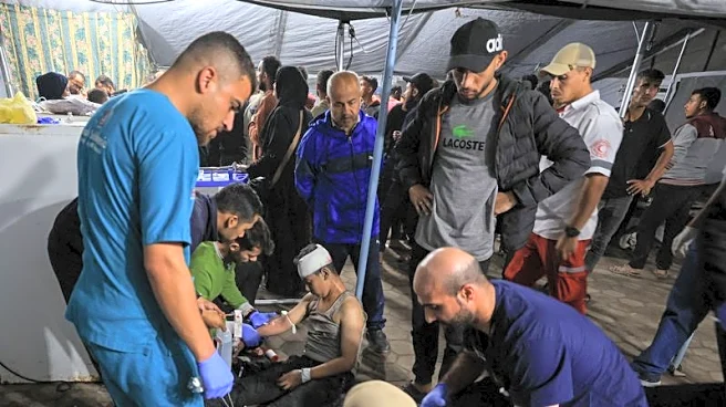 Israeli airstrikes kill 10 Palestinians in Gaza, rattling ceasefire, medics say