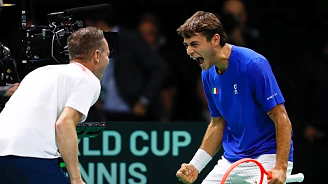 Tennis-Holders Italy ease past Austria to reach Davis Cup semi-finals