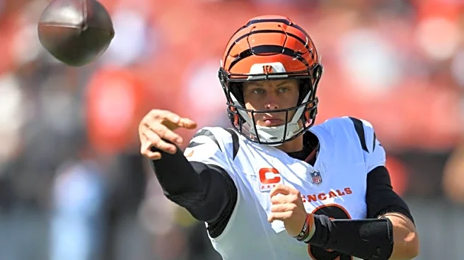 Bengals QB Joe Burrow questionable to play Sunday vs. New England