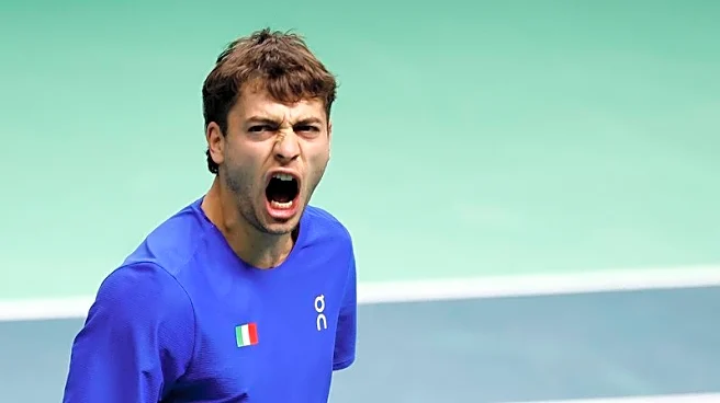 Tennis-Battling Cobolli sends holders Italy into Davis Cup final