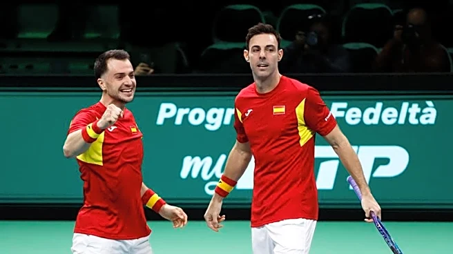 Tennis-Spain beat Germany to set up Davis Cup final against Italy