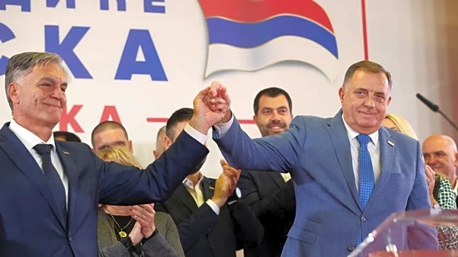 Separatist candidate wins presidential vote in Bosnia's Serb region