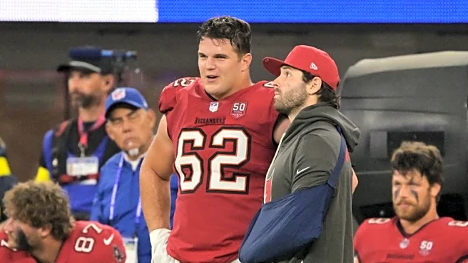 Reports: Bucs QB Baker Mayfield has low-grade shoulder sprain