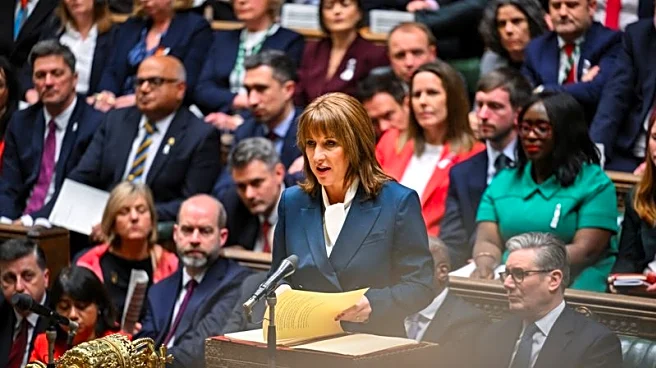 UK's Reeves fights criticism that she raised taxes to fund welfare