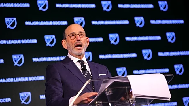 Soccer-On eve of World Cup draw, MLS commissioner says US soccer is thriving