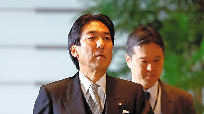 Japan's economy minister says up to BOJ to decide 'specific monetary policy means'