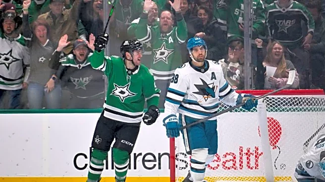 NHL roundup: Stars stomp Sharks, extend point streak to 9 games
