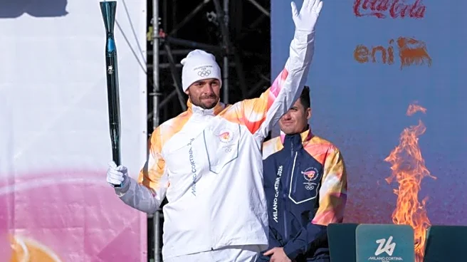 Olympics-Flame begins Italian tour ahead of Milano Cortina Games