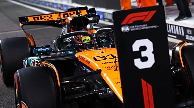 Motor racing–McLaren's Piastri not giving up on taking title from third on grid